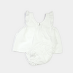 BIKIBEBE TELA LINO BLANCO