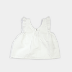 BIKIBEBE TELA LINO BLANCO