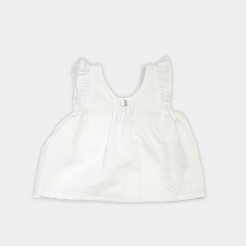 BIKIBEBE TELA LINO BLANCO
