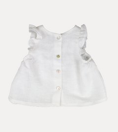 BLUSA VENECIA LINO CRUDO