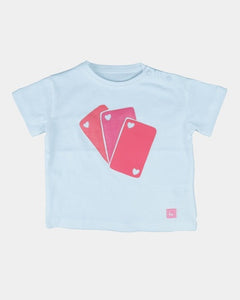 CAMISETA NIÑO CORAZONES