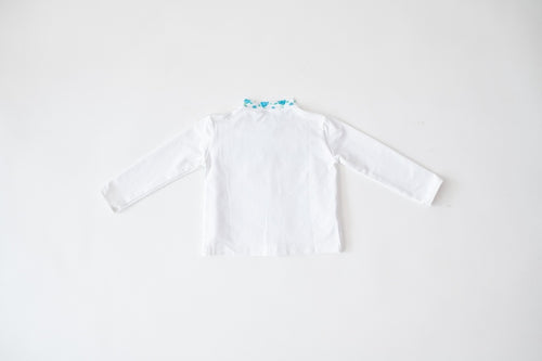 CAMISETA NIÑO M/L TORTUGAS AZUL
