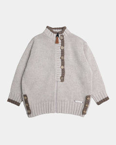 CHAQUETA  BEIG-MARRON