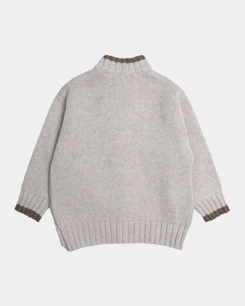 CHAQUETA  BEIG-MARRON