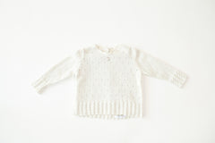 JERSEY BORDADO CRUDO