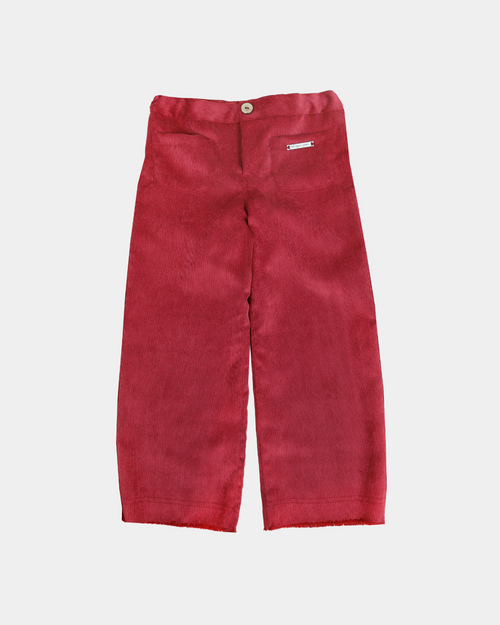 PANTALON GOMAS PANA ROJO