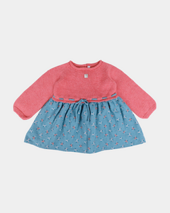 VESTIDO SUSANA FLOR CORAL