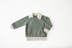 JERSEY BICOLOR CAQUI-BEIGE