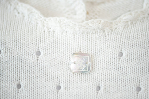 JERSEY BORDADO CRUDO