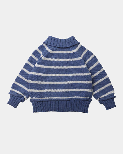 JERSEY RAYAS AZUL-PERLA