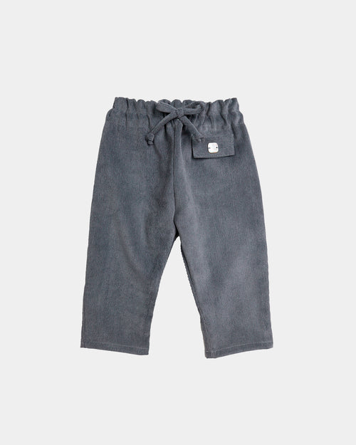 PANTALON BEBE GRIS
