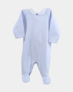 PIJAMA ESTRELLA CELESTE CUELLO