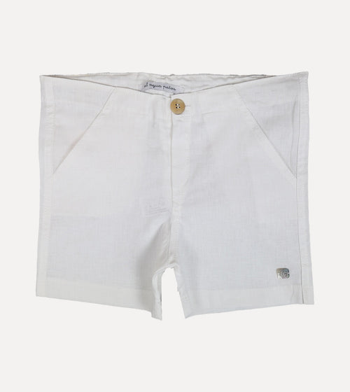 BERMUDA LINO BLANCO