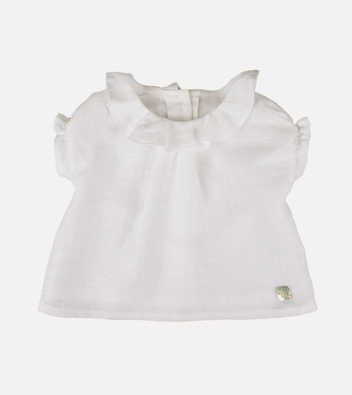 BLUSA FLORENCIA LINO CRUDO