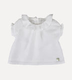 BLUSA FLORENCIA LINO BLANCO