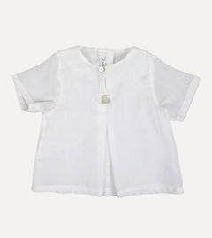BLUSA NAPOLES LINO BLANCO
