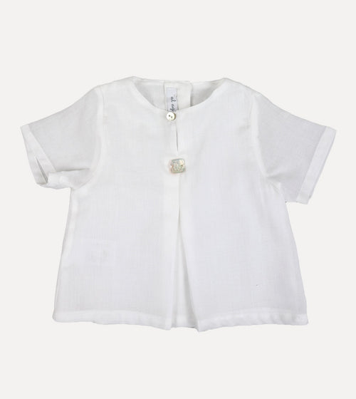 BLUSA NAPOLES LINO BLANCO