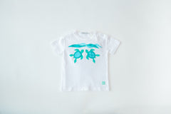 CAMISETA NIÑO TORTUGAS AZUL