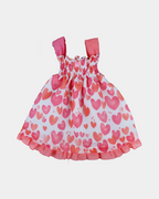 VESTIDO VOILE GOMAS CORAZONES
