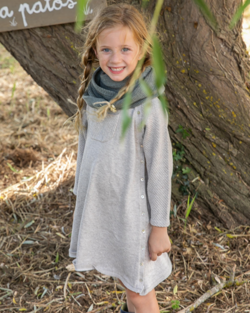 VESTIDO BURBU BEIGE