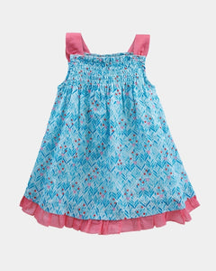 VESTIDO VOILE GOMAS GREEN