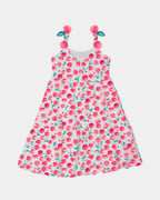 VESTIDO VOILE CEREZAS