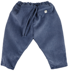 PANTALON BEBE PANA AZUL
