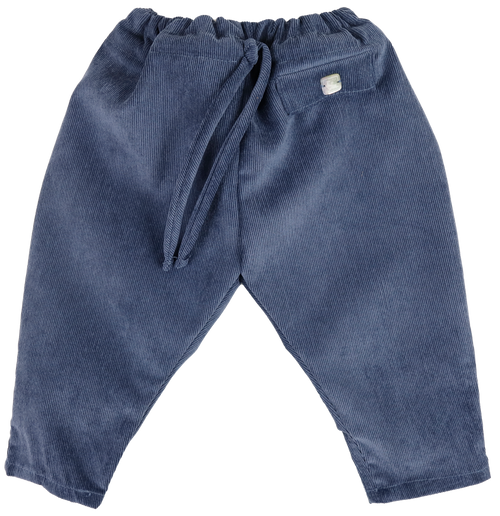 PANTALON BEBE PANA AZUL