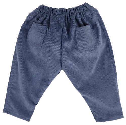 PANTALON BEBE PANA AZUL